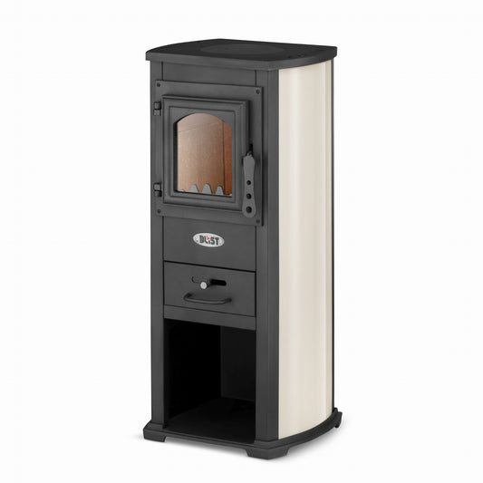 Houtkachel - 8.5kW Max Vermogen - Beige
