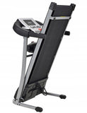 Loopband - 2 pk Motor - 12 km/u - 40 cm Antislip - LCD - Opvouwbaar - Zwart