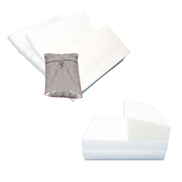 Opvouwbare matras - duurzaam foam - 200x70 cm grijs