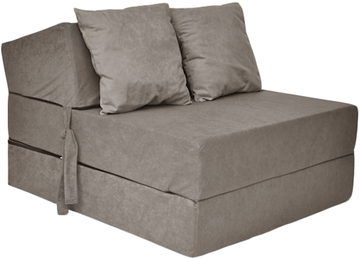 Opvouwbare matras - duurzaam foam - 200x70 cm grijs