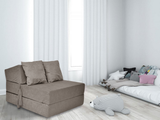 Opvouwbare matras - duurzaam foam - 200x70 cm grijs