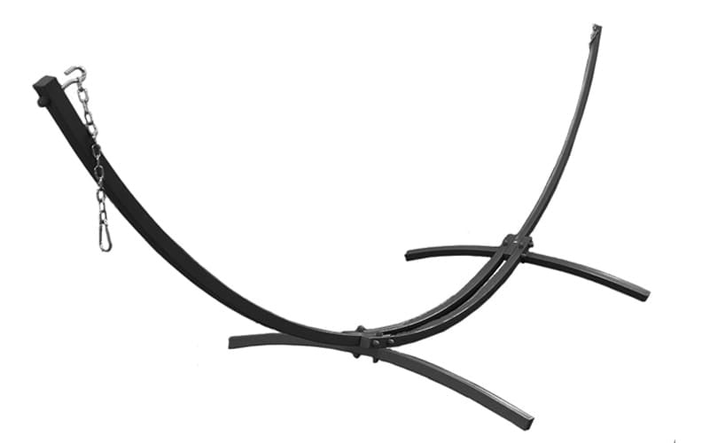 HANGMAT MET STANDAARD - Stalen Frame 220kg - Zwart 300cm