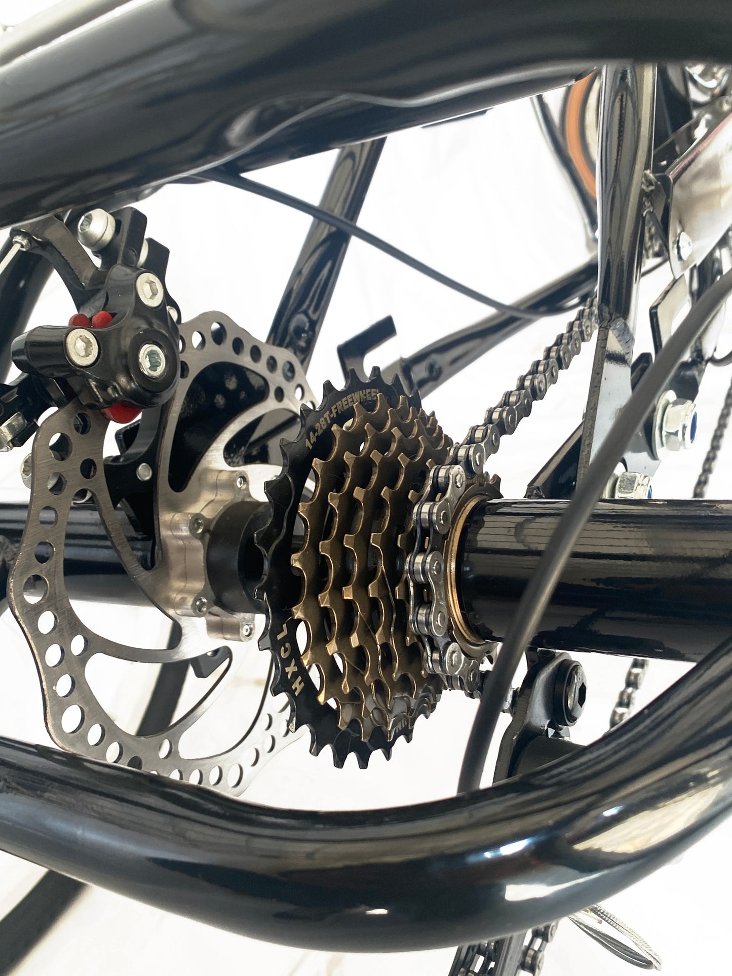 Driewieler fiets - 7 versnellingen - zwart