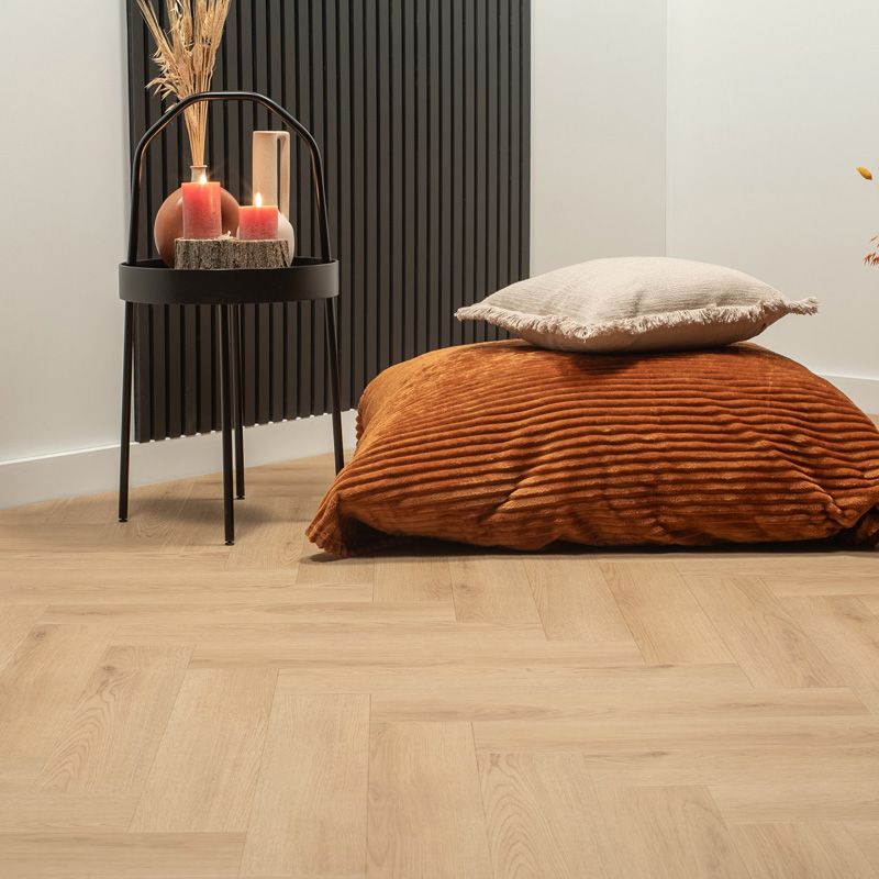 Sophia - visgraat plak – megamat natuur eiken (bryde - pvc