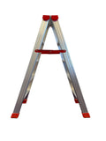 LADDER - aluminium-profiel-constructie - aluminium-rood