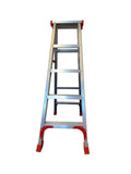 LADDER - aluminium-profiel-constructie - aluminium-rood