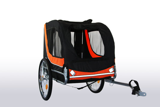FIETSKAR - Opvouwbaar tot 40 kg - Oranje Zwart