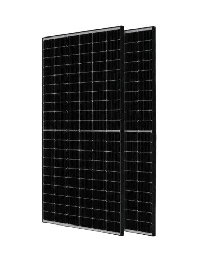 Zonnepanelen - 455W Half-Cut Monokristallijn - Zwart/Wit