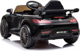 KINDERAUTO - Mercedes GTR AMG - 12V Accu - LED-verlichting - Zwart