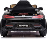 KINDERAUTO - Mercedes GTR AMG - 12V Accu - LED-verlichting - Zwart
