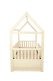 HUISBED - houten met lade - 80x160 cm