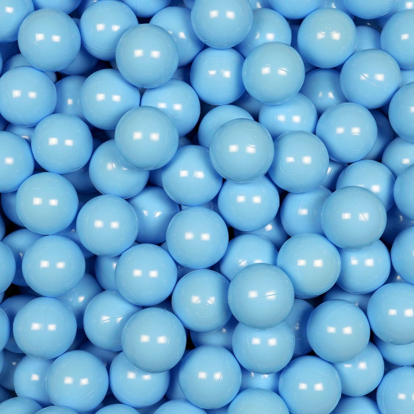 BALLENBAK BALLEN - 70mm Sterke Kwaliteit - Baby Blauw