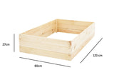 MOESTUINBAK - grenen-hout-met-gronddoek - 120x80x27-cm