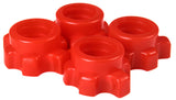 Halterset - 50kg Verstelbaar - Zwart/Rood