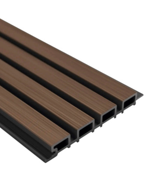 Gevelbekleding composiet Zwart/Smoked Eiken 290-22-2,6 cm