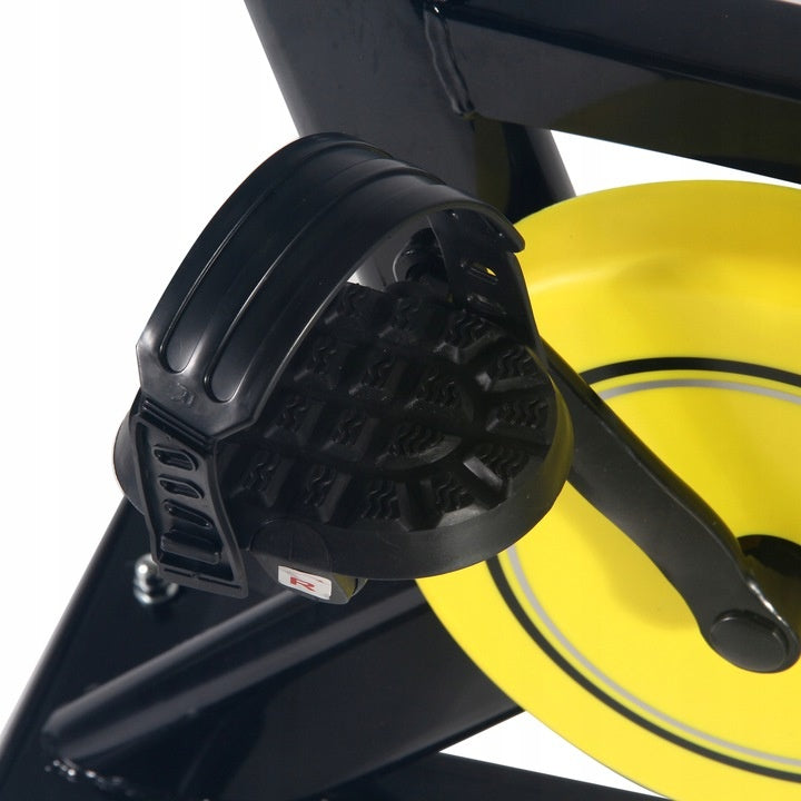Hometrainer - mechanische weerstand - verstelbaar zadel - zwart