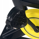 Hometrainer - mechanische weerstand - verstelbaar zadel - zwart