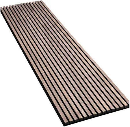 Akoestisch wandpaneel - Walnoot - 280x60 cm