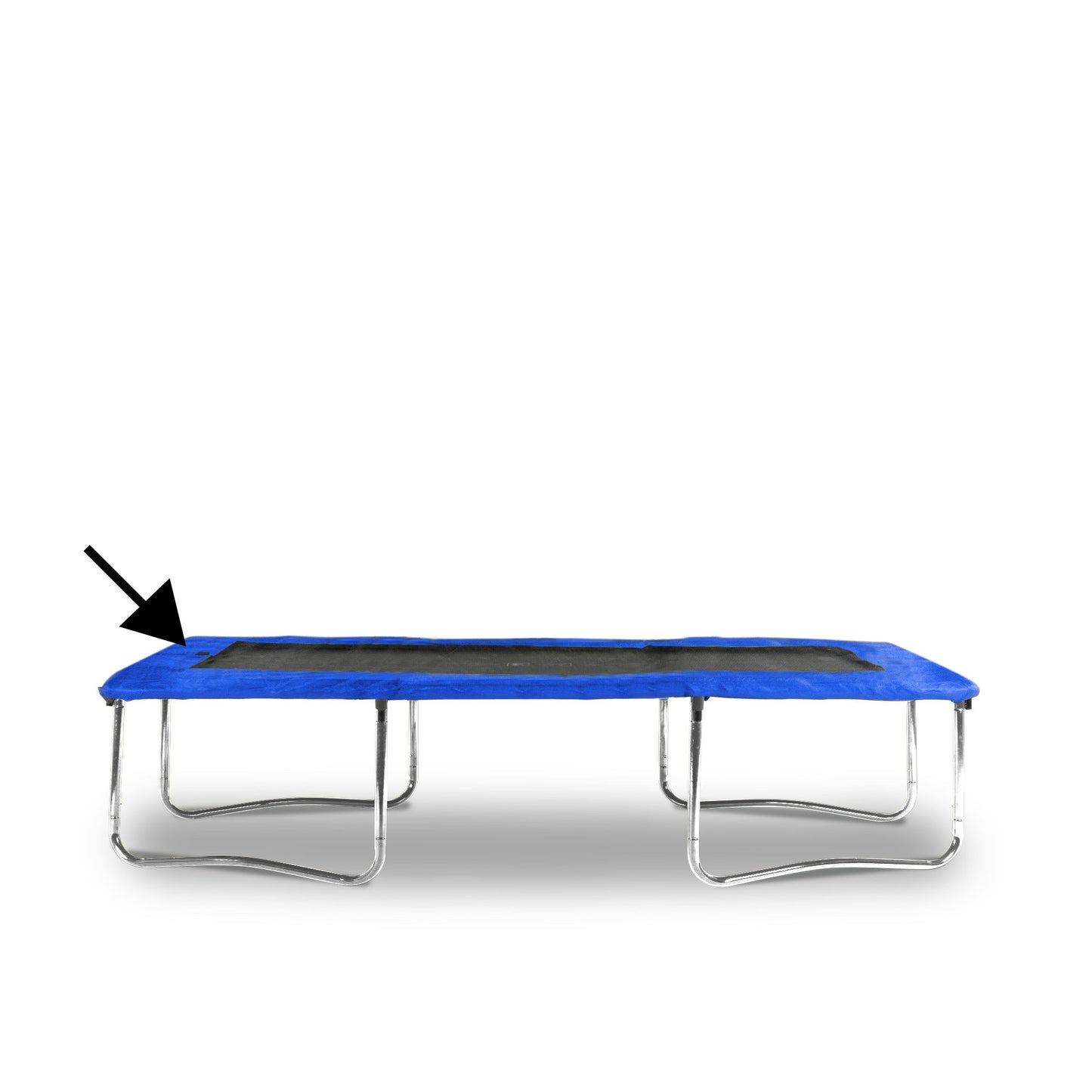 TRAMPOLINE RAND - 12mm Dikte PVC EPE - Blauw 200x300cm
