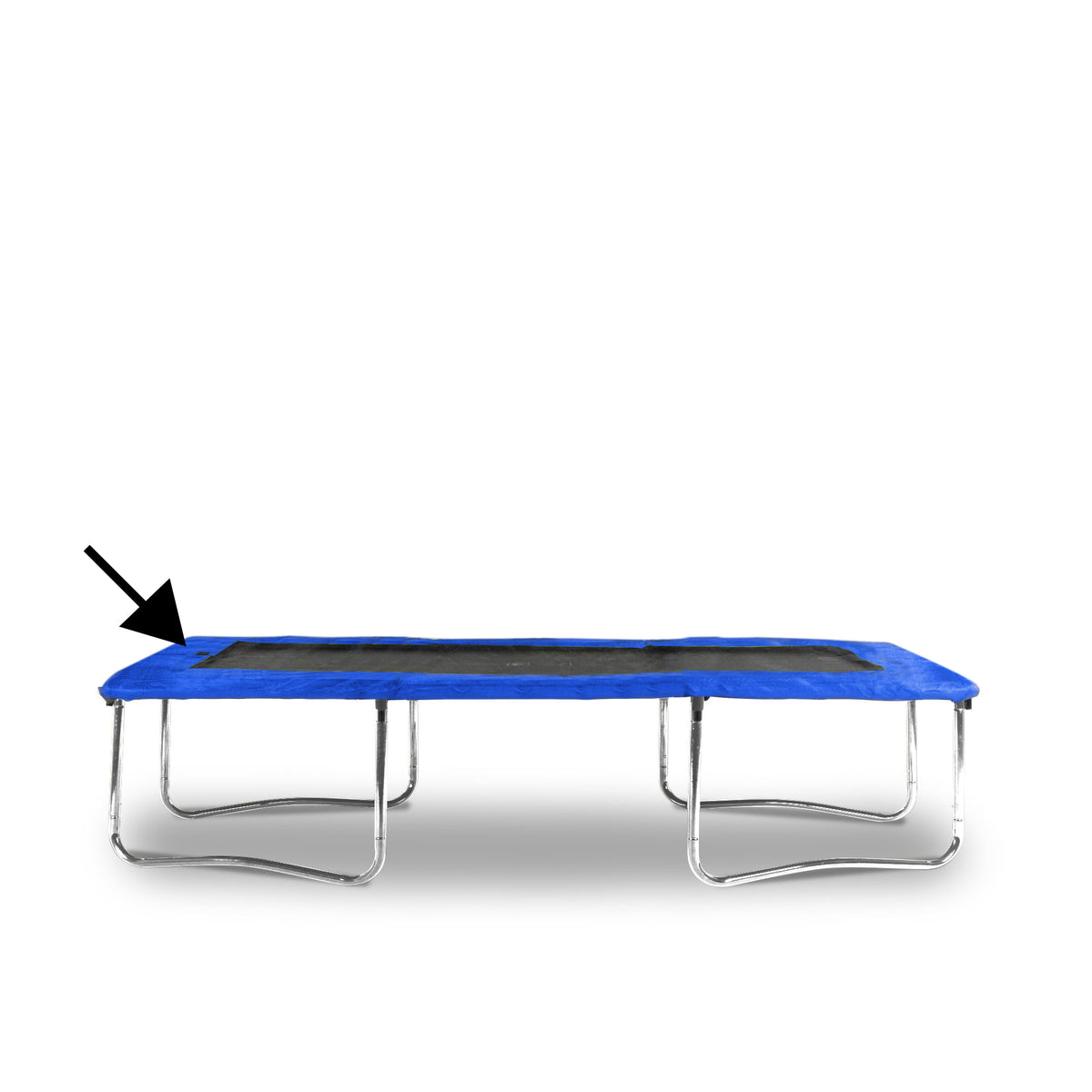 TRAMPOLINE RAND - 12mm Dikte PVC EPE - Blauw 200x300cm