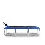 TRAMPOLINE RAND - 12mm Dikte PVC EPE - Blauw 200x300cm