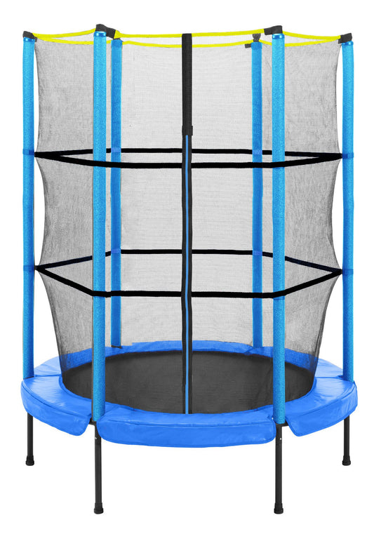 Trampoline - 152 cm - maximaal 50 kg - blauw