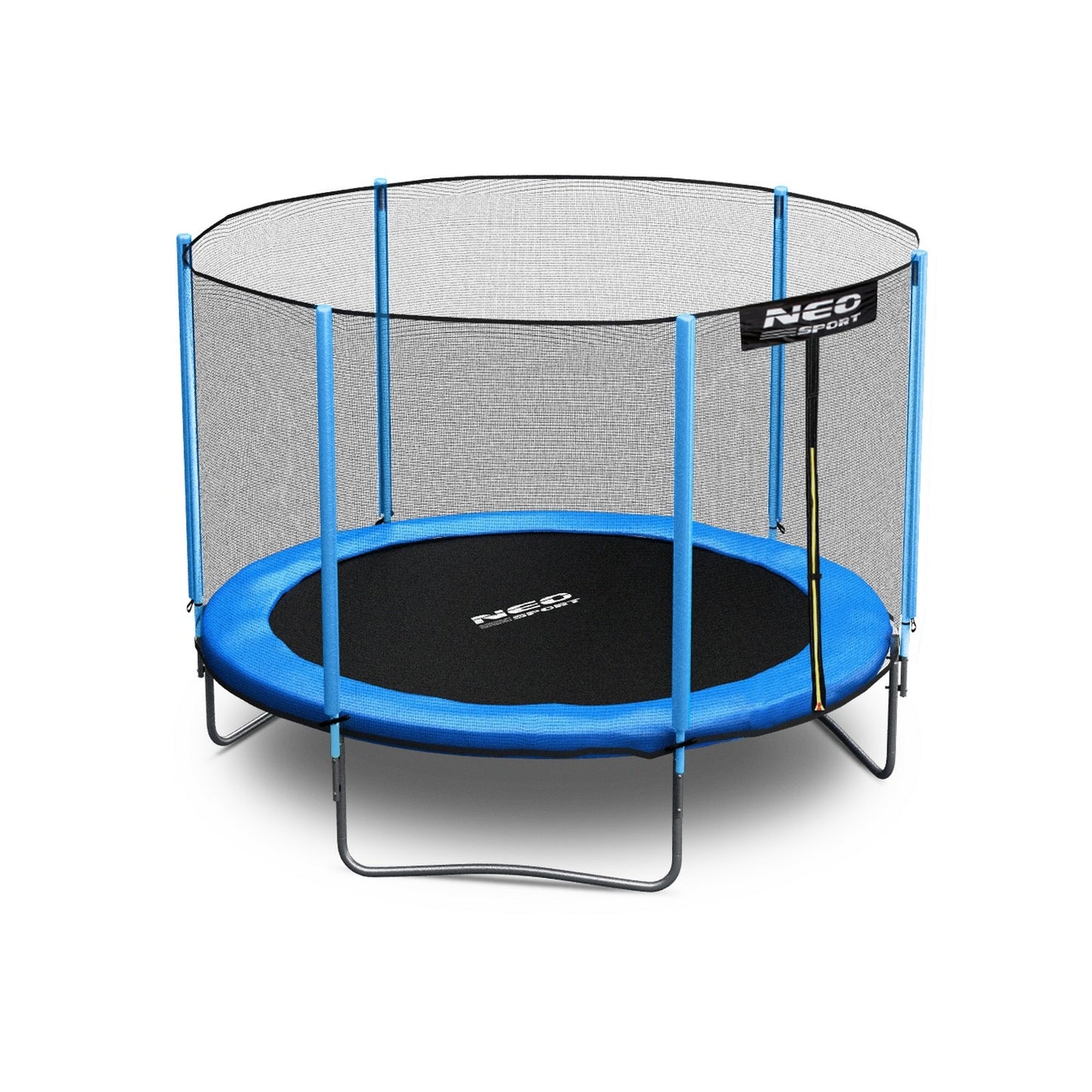 TRAMPOLINE - 244 cm met veiligheidsnet & ladder - Blauw