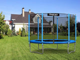 TRAMPOLINE - 244 cm met veiligheidsnet & ladder - Blauw