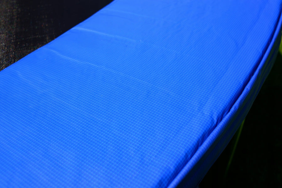 TRAMPOLINE - Veiligheidsnet-Ladder-Randafdekking - Blauw-244 cm