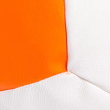 Zitzak - Eco-leer, 325L, scheurvast - Oranje/Wit