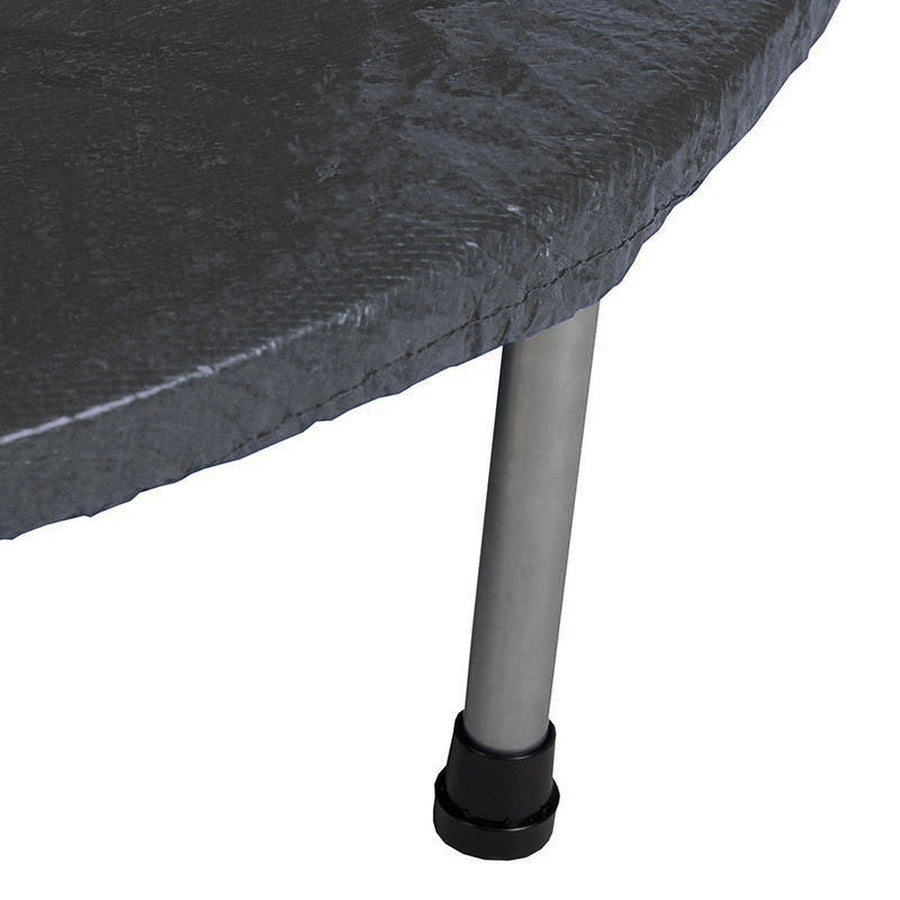Trampoline afdekhoes - waterafvoer UV-bestendig PVC - zwart 244cm